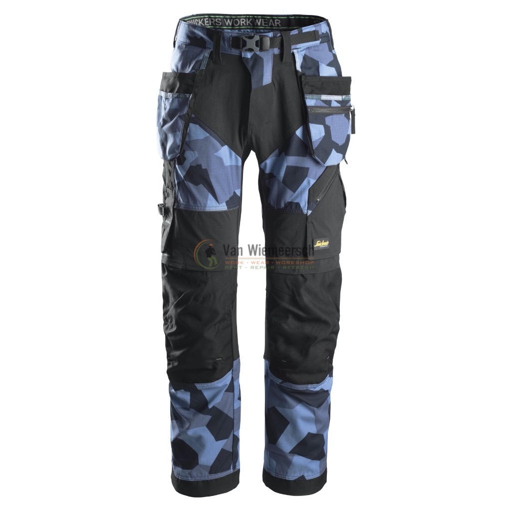 FLEXIWORK TROUSERS+ HP 6902 CAMOBLUE 44 6902860404