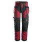 FLEXIWORK TROUSERS+ HP 6902 CHILI RED MT:46 REF:69021604046 SNICKERS