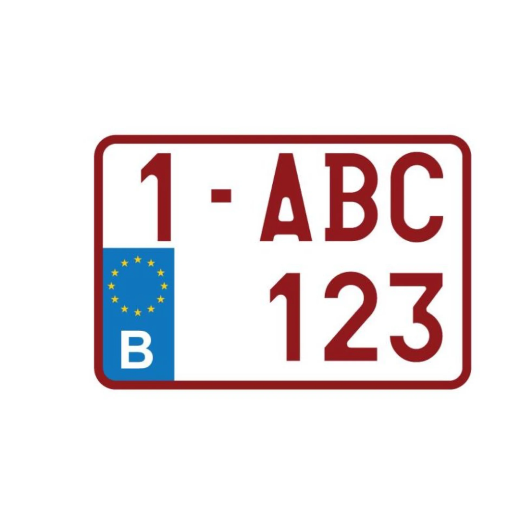 NUMMERPLAAT/ NUMMERPLATEN MAKEN PLEXI EU 'KLEIN' 210X140MM