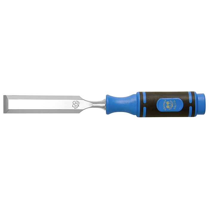 STEEKBEITEL PLASTIC HANDGREEP 2K BLAUW 18MM
