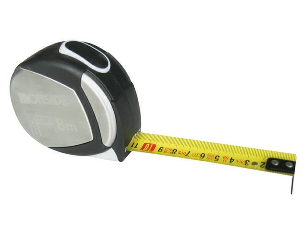 ROLMETER 5MX25MM VERCHROOMD-SATIJN IR150233