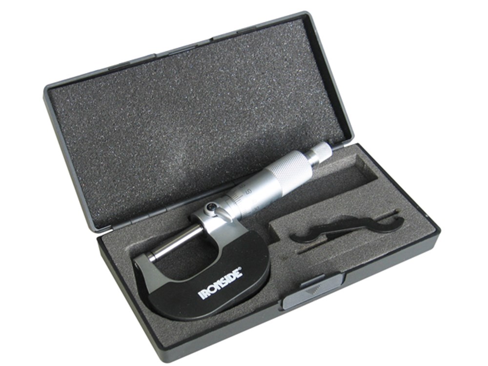 MICROMETER 0-25MM/0.01MM IN KISTJE IR151219