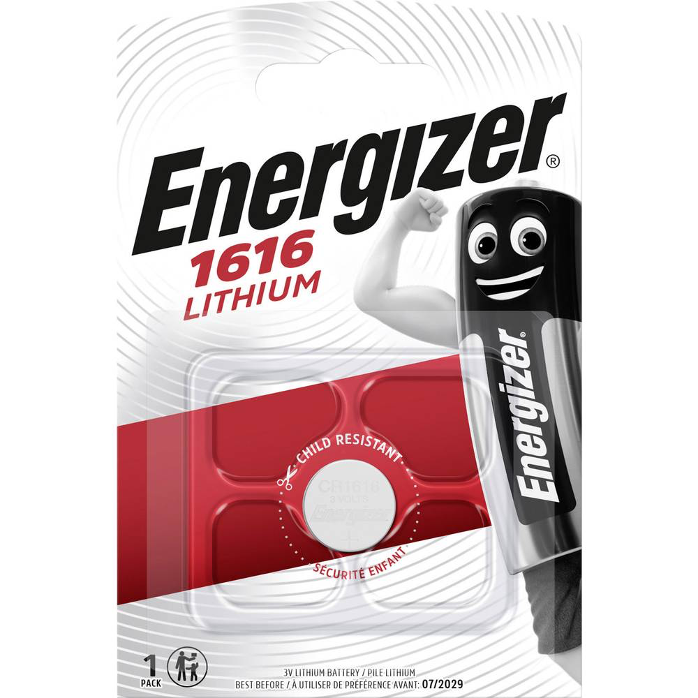 1 BAT. LITHIUM 3V CR1616 ENERGIZER
