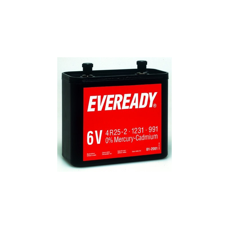 1 BATTERIJ INDUSTRIAL EVEREADY 8R25 EV4R25-2 ENERGIZER
