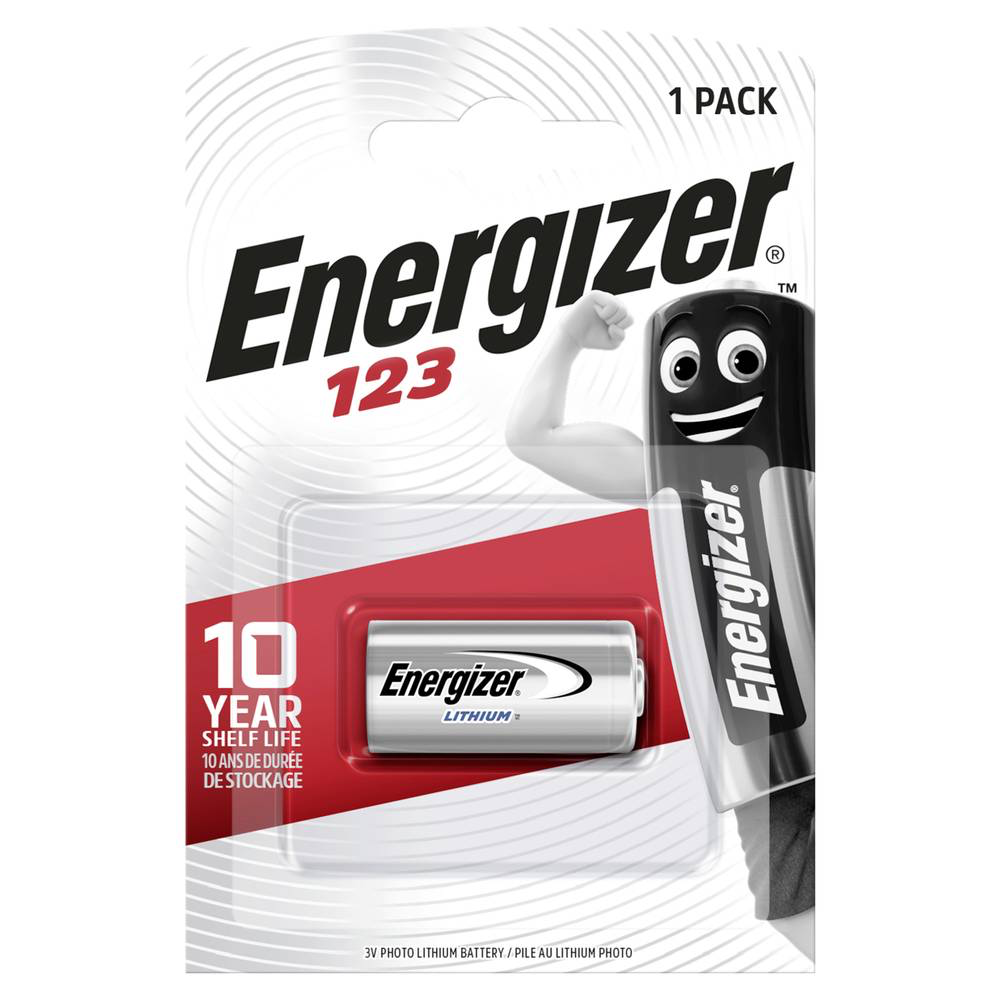 1 BAT. LITHIUM 3V REF:EL123AP ENERGIZER