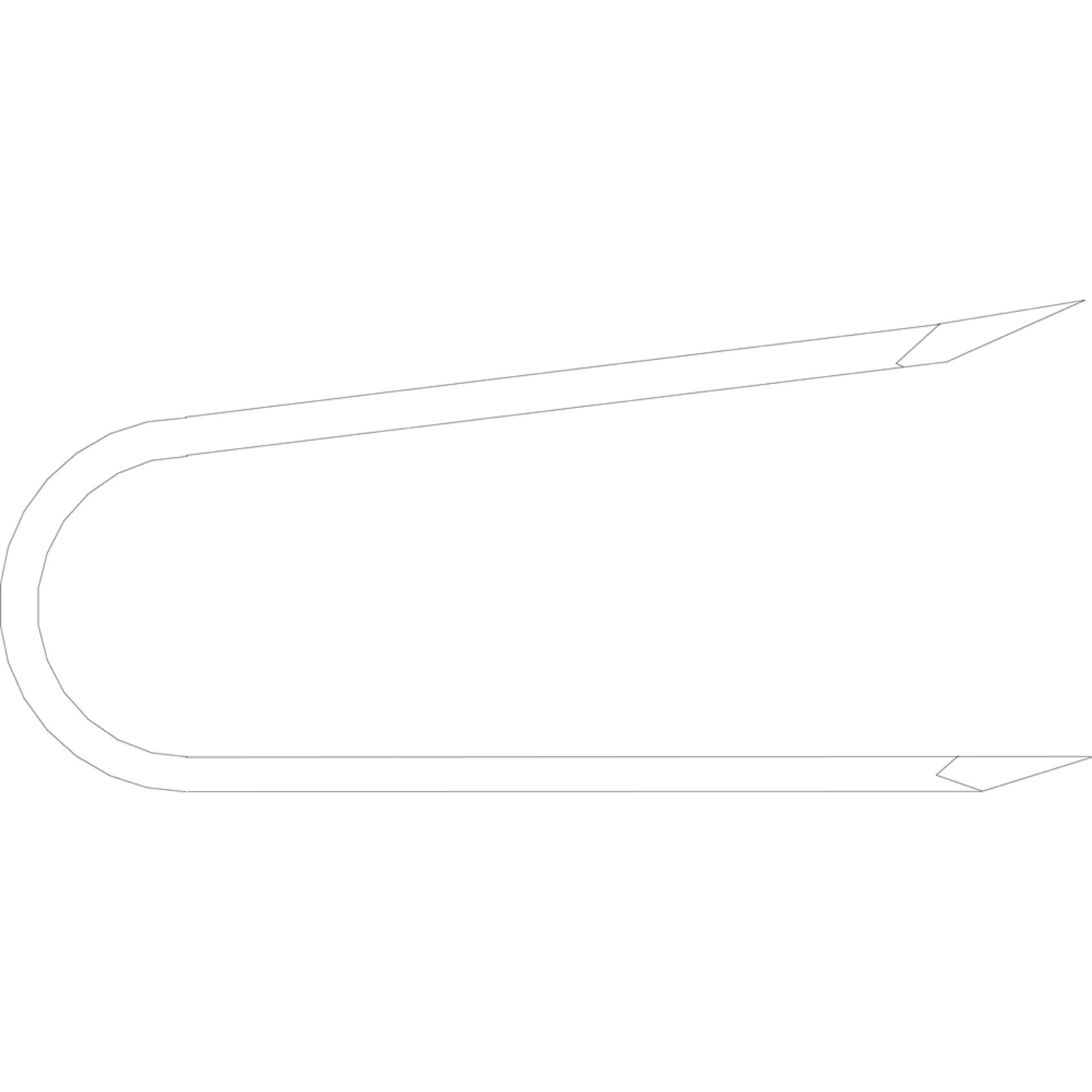 KRAM TYPE U 3,0X30 ZN/PL.D./350 G REF:MN00KR030030Z PGB