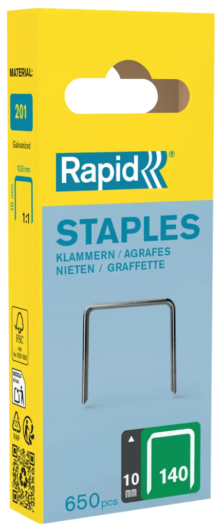 RAPID NIETEN 140/10MM GALV. BOX 5M REF:11910711