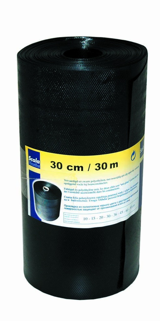 DS-FOLIE VERPAKT 0.50 ZWART 20CMX30M 7209.0200