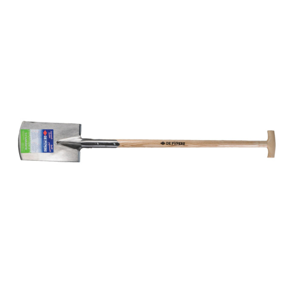 TUINSPADE GEBOGEN T-STEEL 285X180 REF:D105T  DE PYPERE