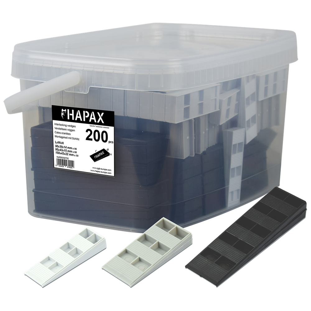 HAPAX WIGGEN GERIBBELD /200 ST REF:HAP053N00SET02M PGB