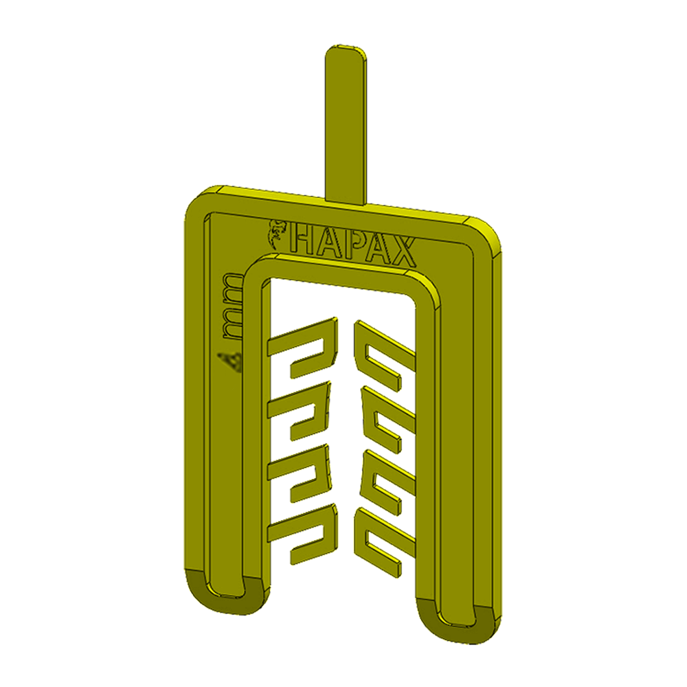 HAPAX UITVULPLAATJES 4X40,00X55 /20ST REF:HAP052N0000400055A PGB