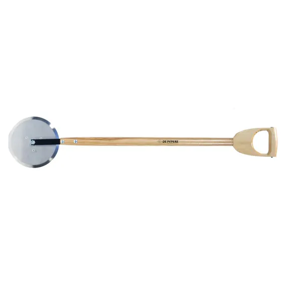 GAZONAFBOORDER MET WIEL D-STEEL REF:D4043D DE PYPERE