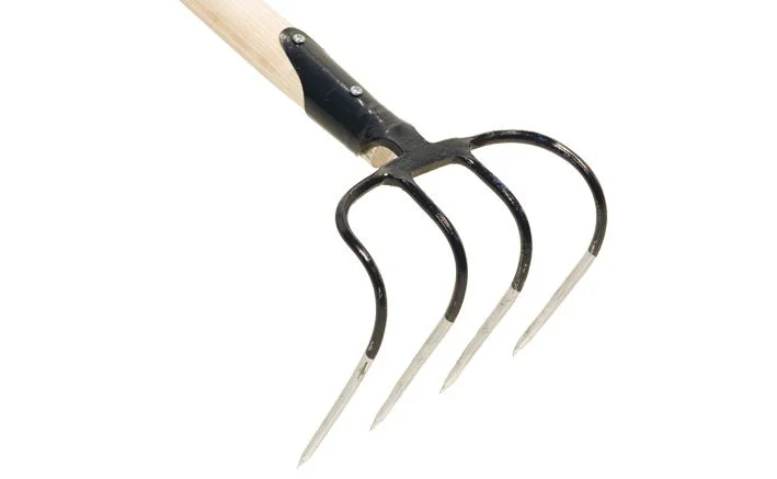 MESTHAAK 4 TANDEN MET STEEL 130 CM REF:D602L DE PYPERE