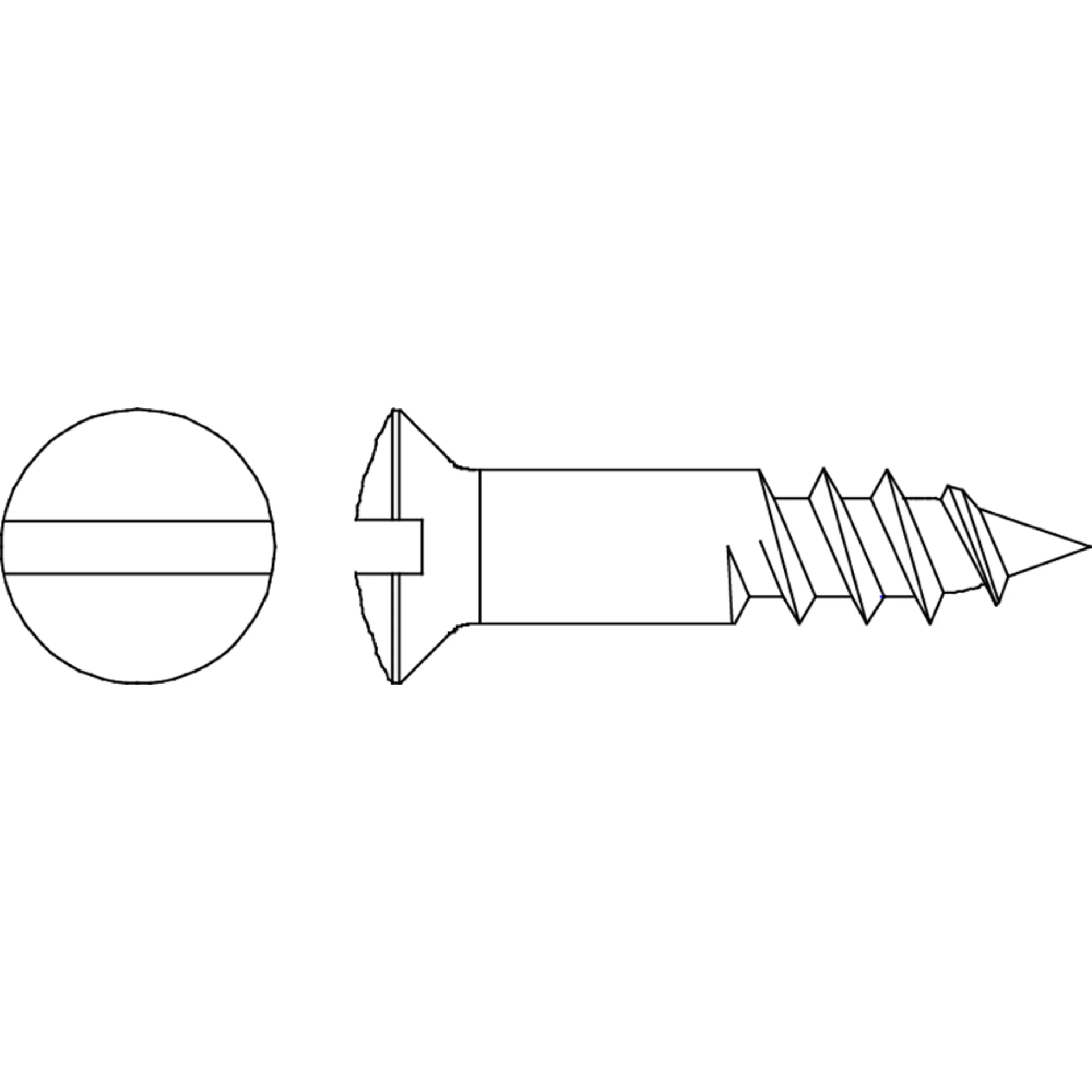 HOUTSCHROEF BVK DIN 95 4,0X30 MS/BL/7ST REF:MH1095040030MS PGB