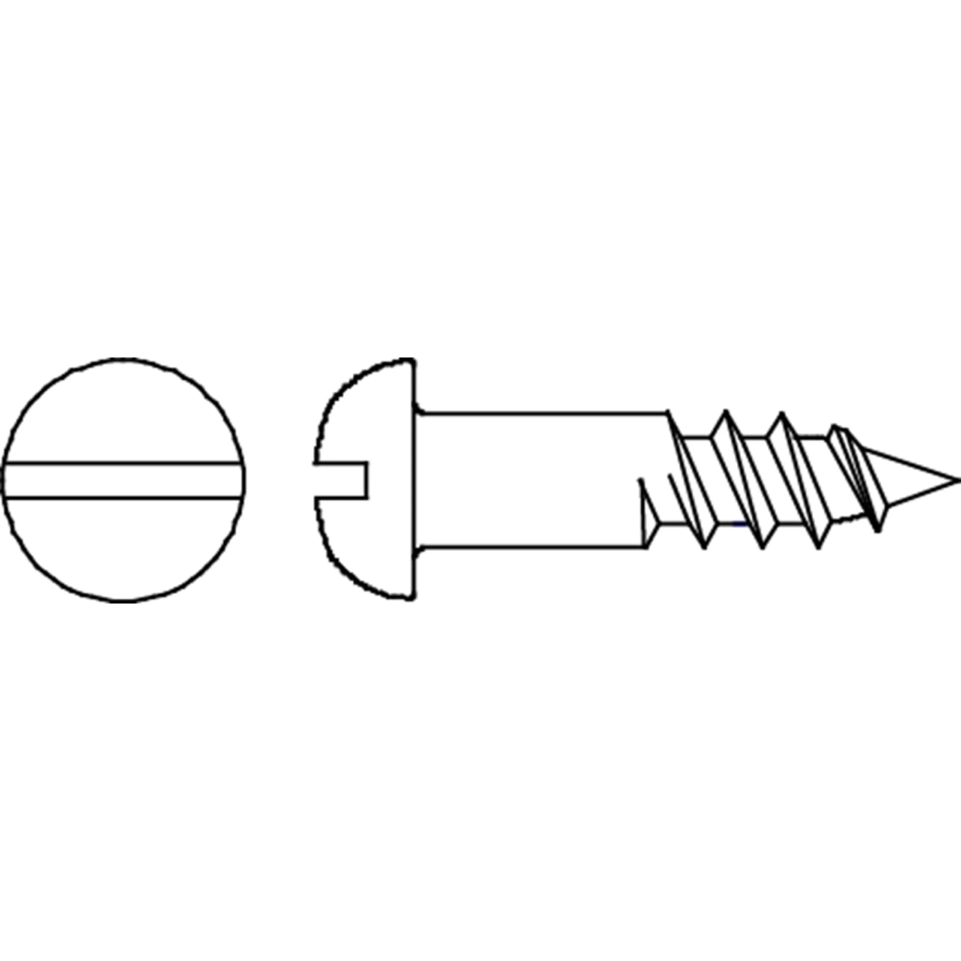 HOUTSCHROEF RK DIN 96 3,0X25 MS/BL./11ST REF:MH1096030025MS PGB