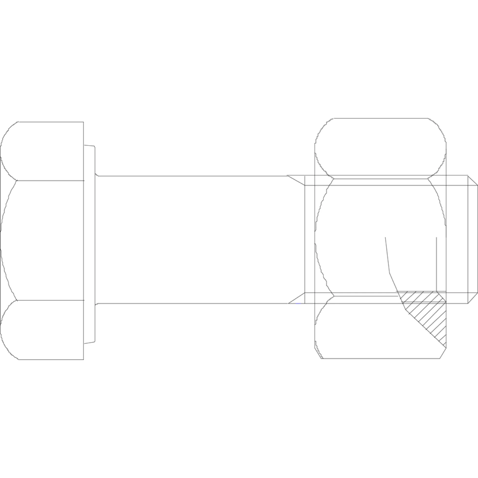 ZESKANTBOUT 8.8 D931 M12X100 ZN/15ST REF:MM0931120100Z PGB