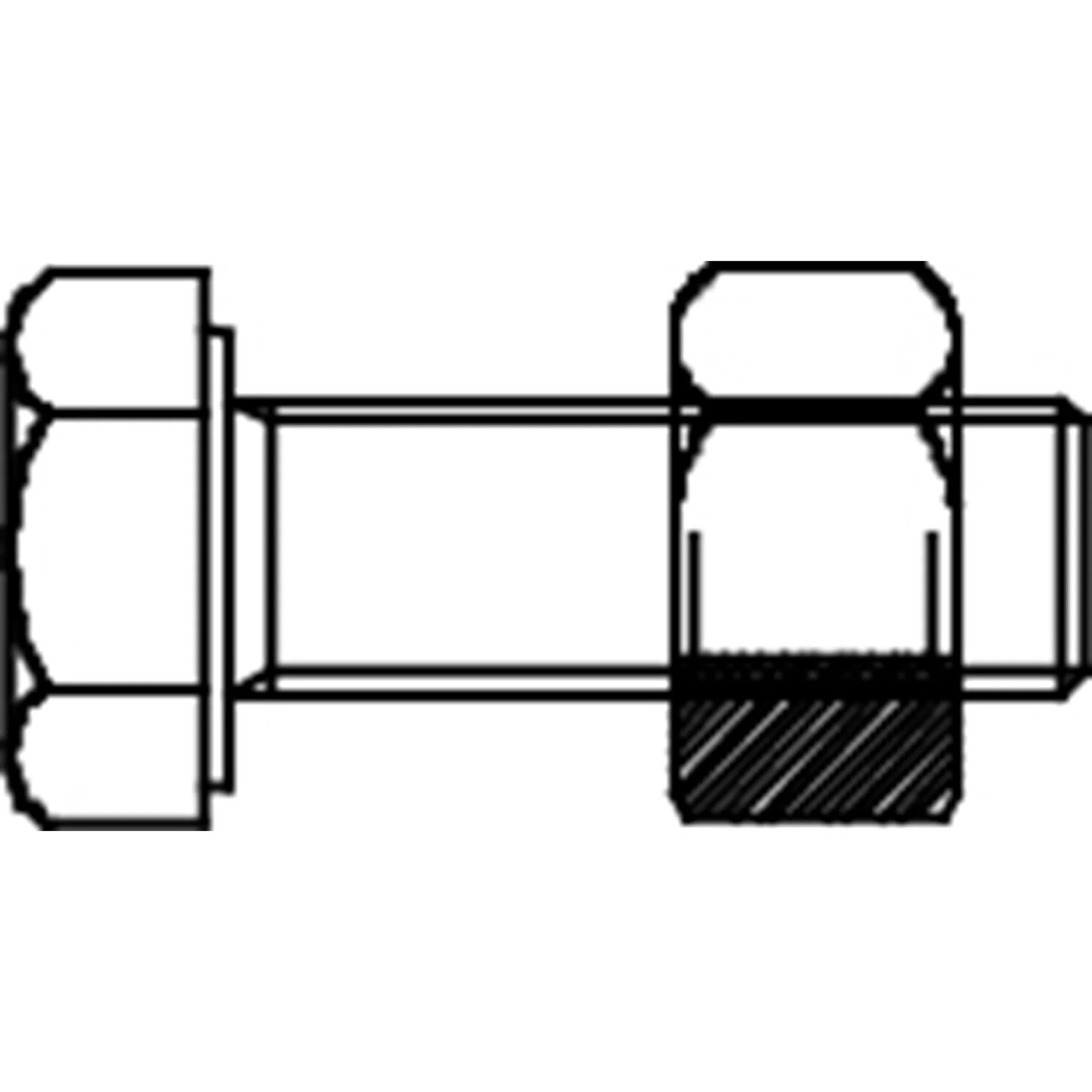 ZESKANTTAPBOUT 8.8 D933 M6X16 ZN/50ST REF:MM0933060016Z PGB