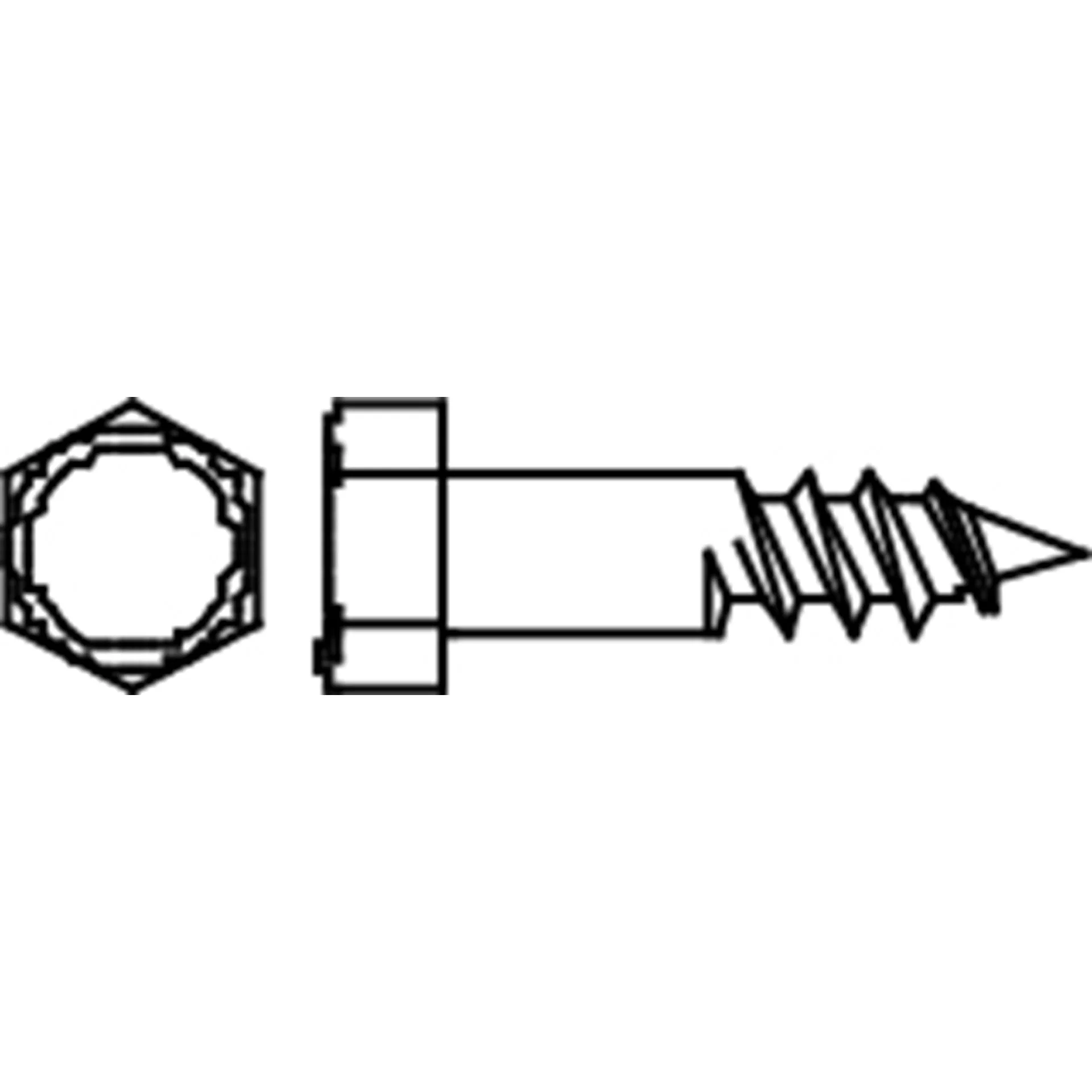 HOUTDRAADBOUT DIN 571 8X80 ZN/PLD/15ST REF:MR0571080080A2 PGB