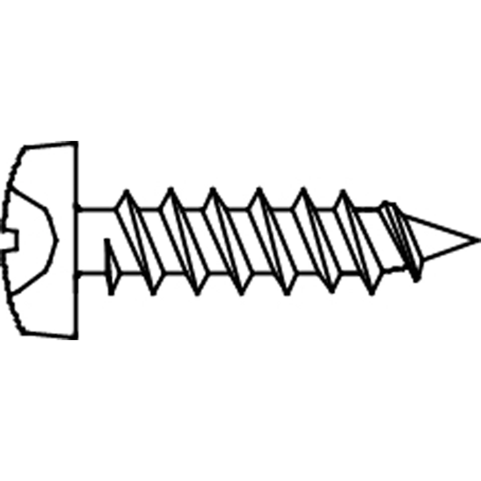 PLAATSCHR. D.7981C-H 4,2X16 ZN/BL/100ST REF:MR0981042016A2 PGB