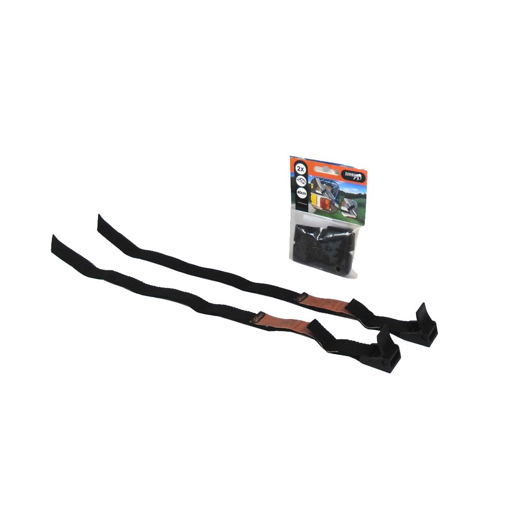 SPANRIEMPJE (2) ZWART 30CM REF:120190 PACAUTO