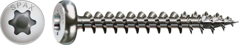SPAX A2 BOLKOP T-STAR PLUS T20 VOLDRAAD 200ST REF:0207000400203 SPAX