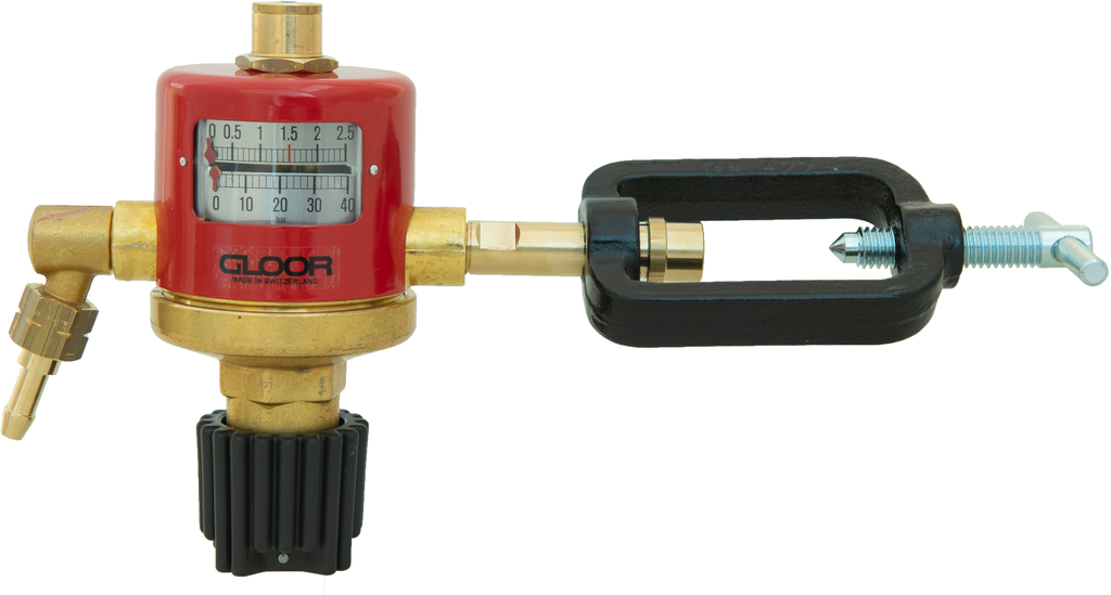 ONTSPANNER ACETYL. MET BEUGEL 0-1.5BAR REF:4230-AB8#B