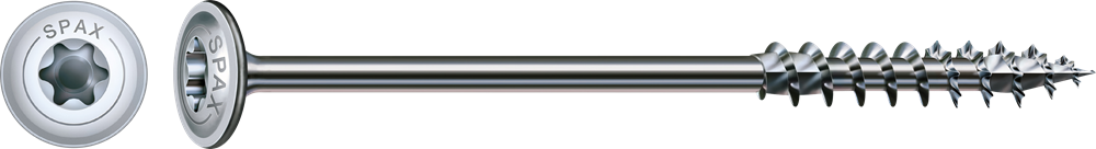 SPAX DISCUSKOP 6X160 T-STAR PLUS T30 DEELDRAAD 4CUT WIROX 100ST REF:0251010601605 SPAX