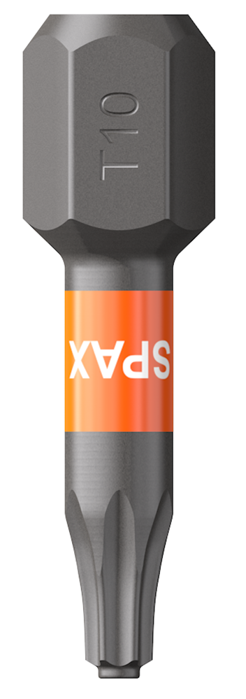 SPAX BIT T-STAR PLUS T10 25mm S 5 ST REF:5000009192109 SPAX