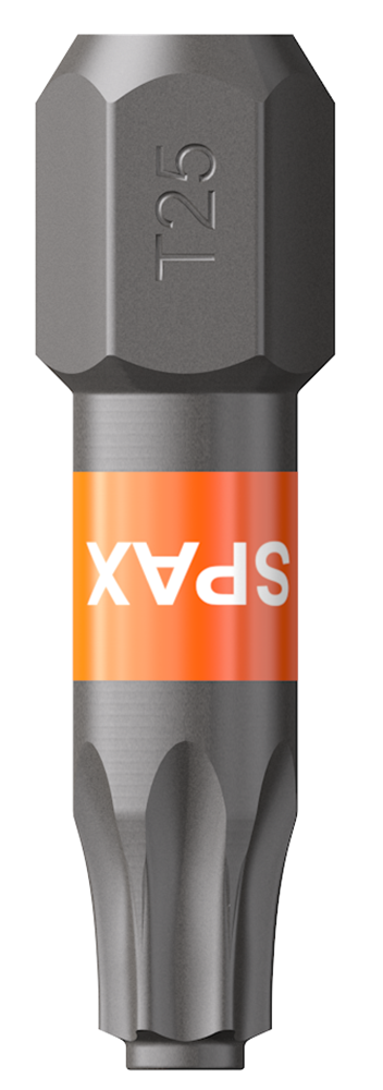 SPAX BIT T-STAR PLUS T25 25mm S 5 ST REF:5000009192259 SPAX