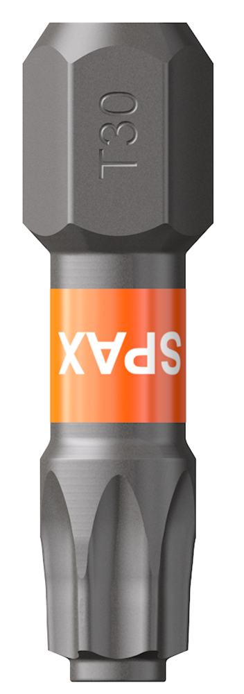 SPAX BIT T-STAR PLUS T30 25mm S 5 ST REF:5000009192309 SPAX