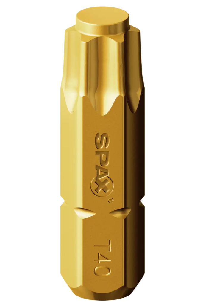 SPAX BIT T-STAR PLUS T40 25mm S 5 ST REF:5000009192409 SPAX