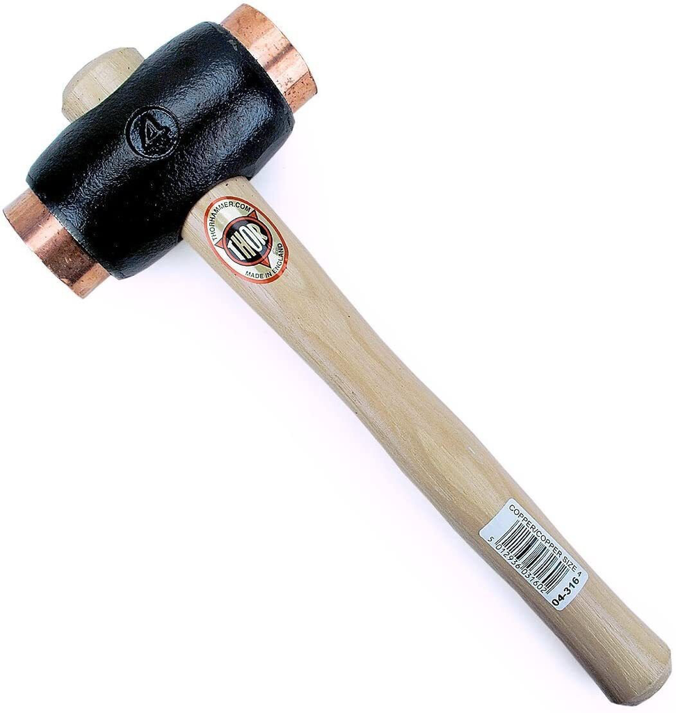 THOR HAMER MET KOPEREN DOP D=50 2.950GR REF:01-105H0316