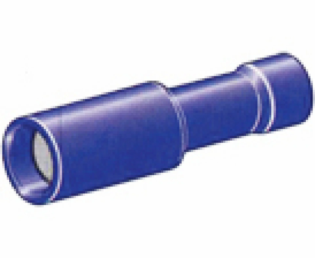 KABELSCHOEN BLAUW 4MM/1549 - 10 STUKS / BLISTER REF:250077-P1 PACAUTO