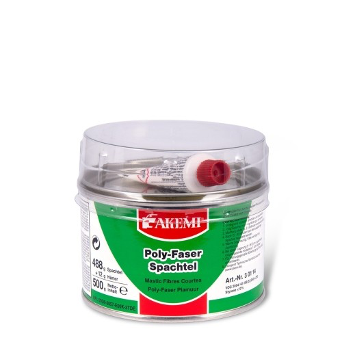 POLY-FASER PLAMUUR 500G REF:AK30114 AKEMI