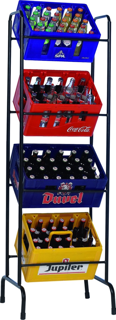 KRATTENREK VOOR 4 KRATTEN ZWART REF:E301N PRACTOHOME