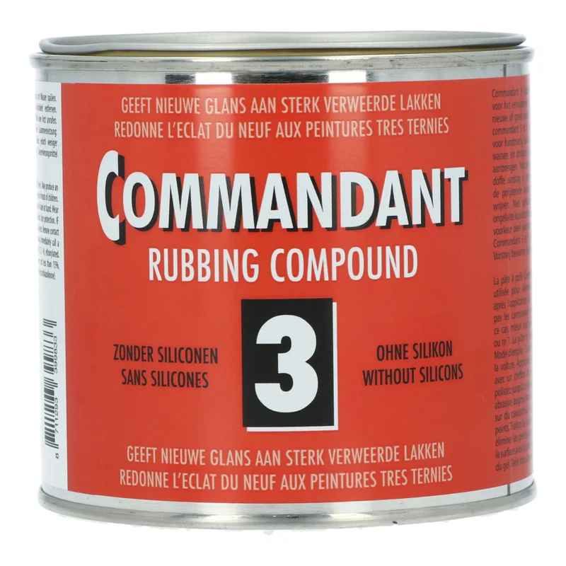 RUBBING COMPOUND NR.3 500GR. POLIJSTPASTA REF:T-C35 COMMANDANT