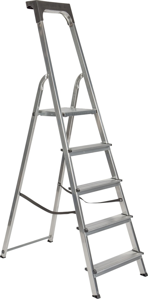TRAPLADDER ALUMINIUM 5 TREDEN EURO STEP REF:L145 ESCALO
