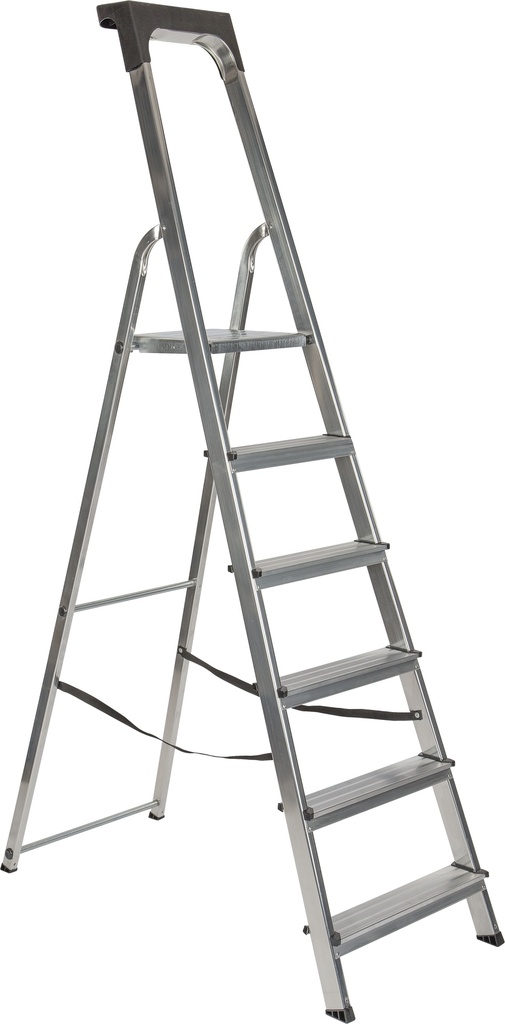 TRAPLADDER ALUMINIUM 6 TREDEN EURO STEP REF:L146 ESCALO