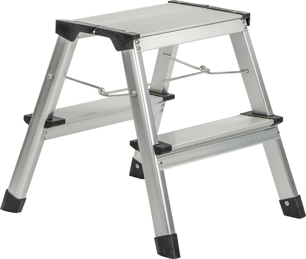 KEUKENTRAP IN ALU STEPPY 2X2 TREDEN REF:LD202 ESCALO