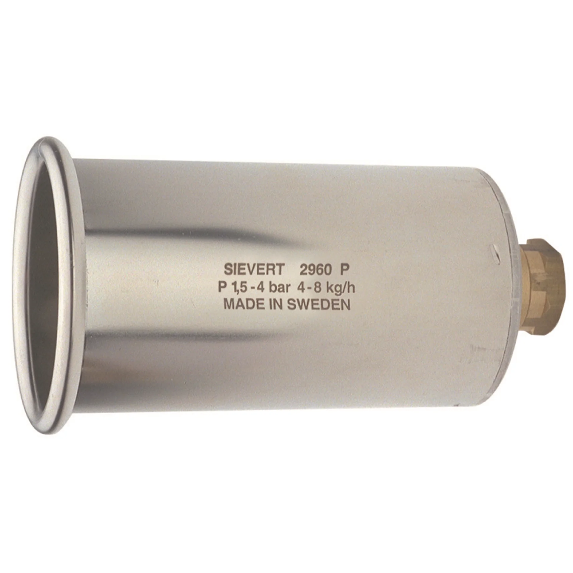 BRANDER Ø60MM - INOX RVS REF:296001 SIEVERT