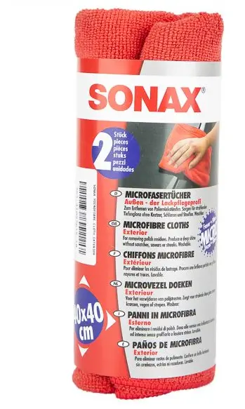 SONAX MICROVEZELDOEK BUITEN 2 STUKS REF:SO416241