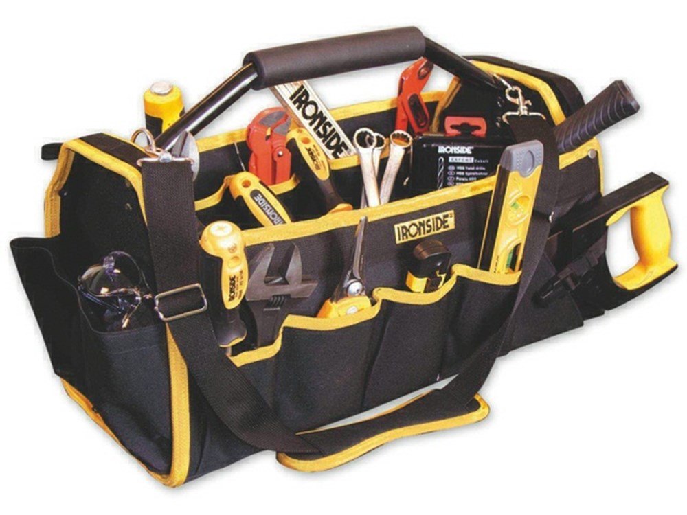 ZAK V/GEREEDSCHAP IN POLYESTER MT HANDVAT IR371035