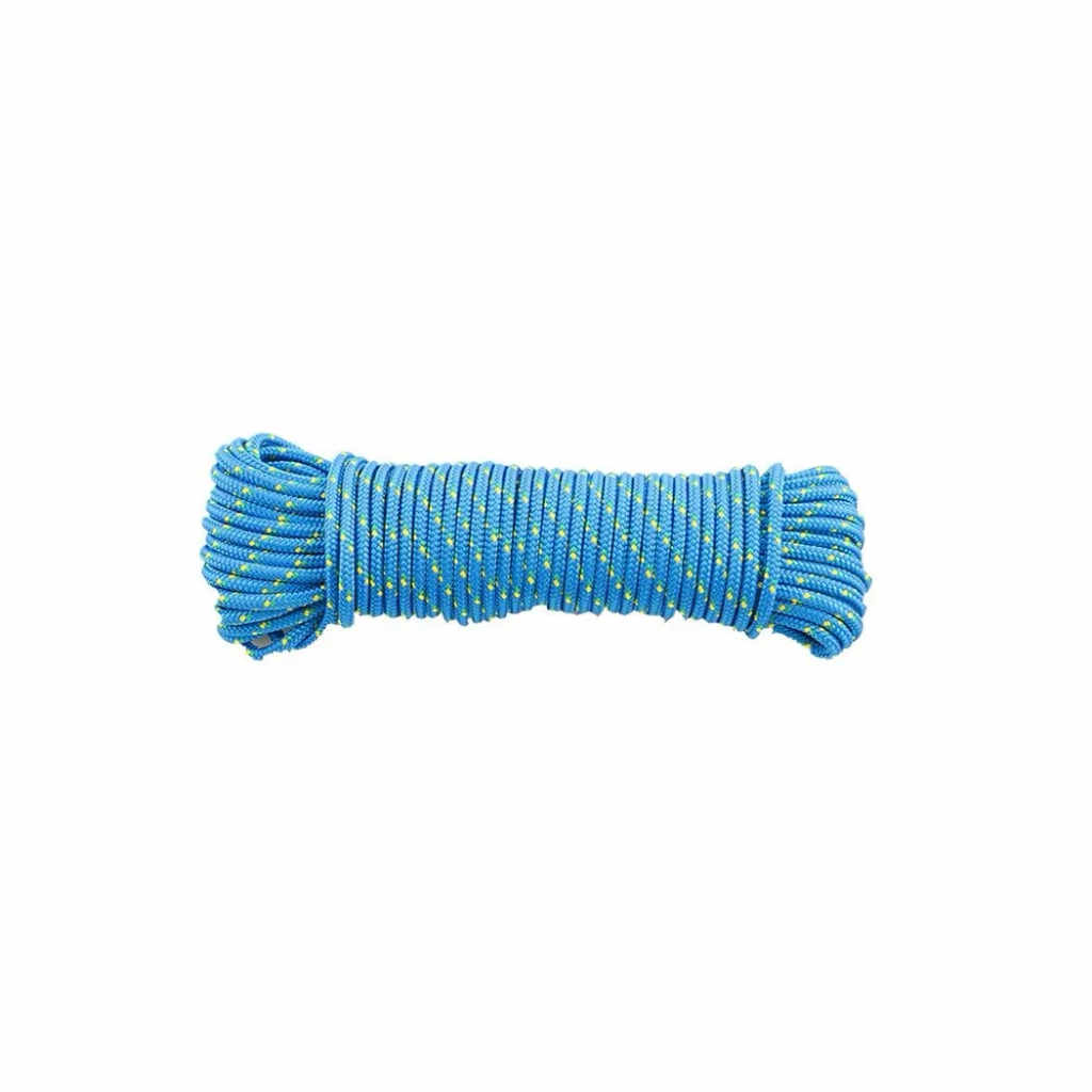 GEVLOCHTEN POLYPROPYLEEN TOUW 5MM 20M MULTI REF:PPT 05-20SMX LEDENT
