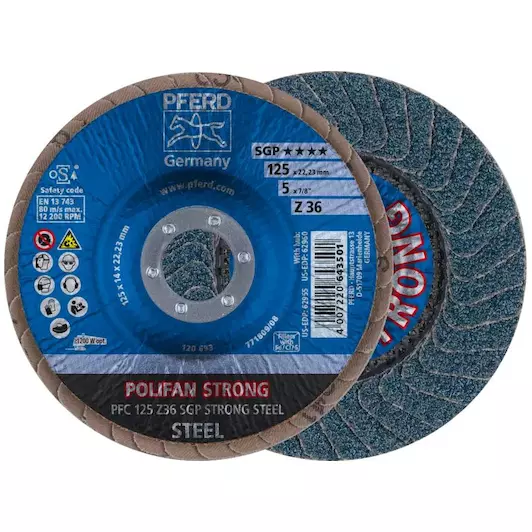 POLIFAN PFC 125 Z 36 SGP-STRONG REF:67788025 PFERD