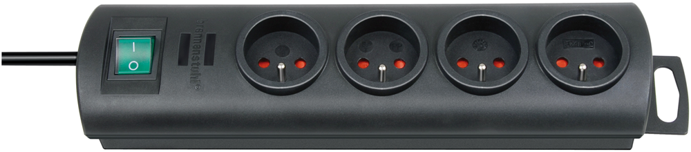 PRIMERA-LINE 4-VOUDIG ZWART 1.5M H05VV-F 3G1.5 115 REF:1153304124