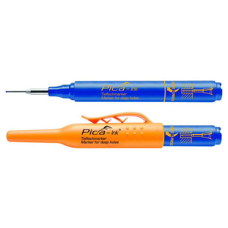 MARKER MOEILIJK BEREIKBARE PLAATSEN PICA INK BLAUW 150/41 REF:PIC15041 PICA
