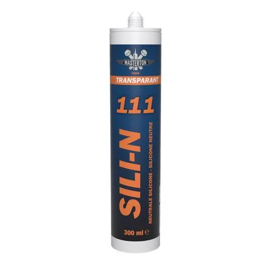 UNIVERSELE SILICONE 111 TRANSPAR.310ML REF:170076 MASTERTON