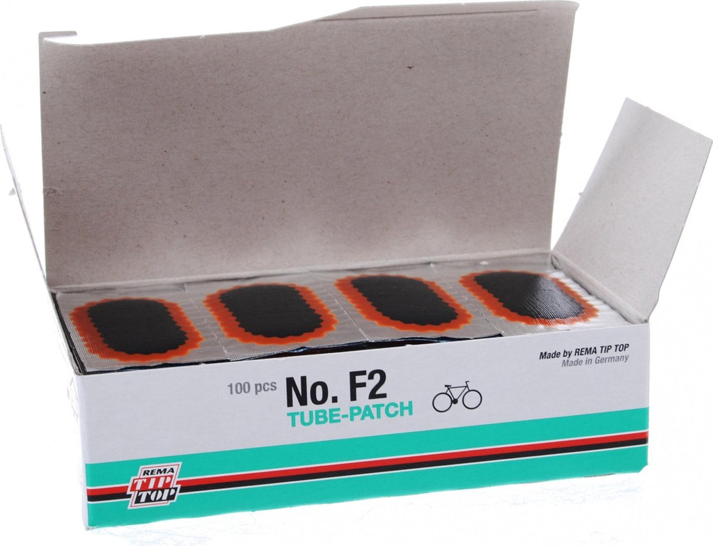 OVALE BINNENBANDPLEISTERS FIETSBAND NR.F2 50 X 25 REF:5000191 TIP TOP