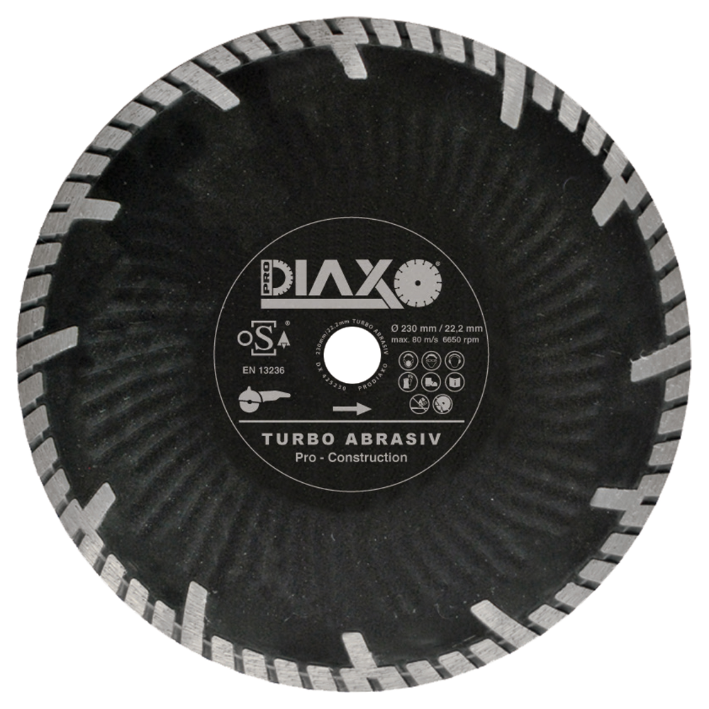 TURBO ABRASIV 230X22.2MM PRO CONSTRUCTION DX 42523