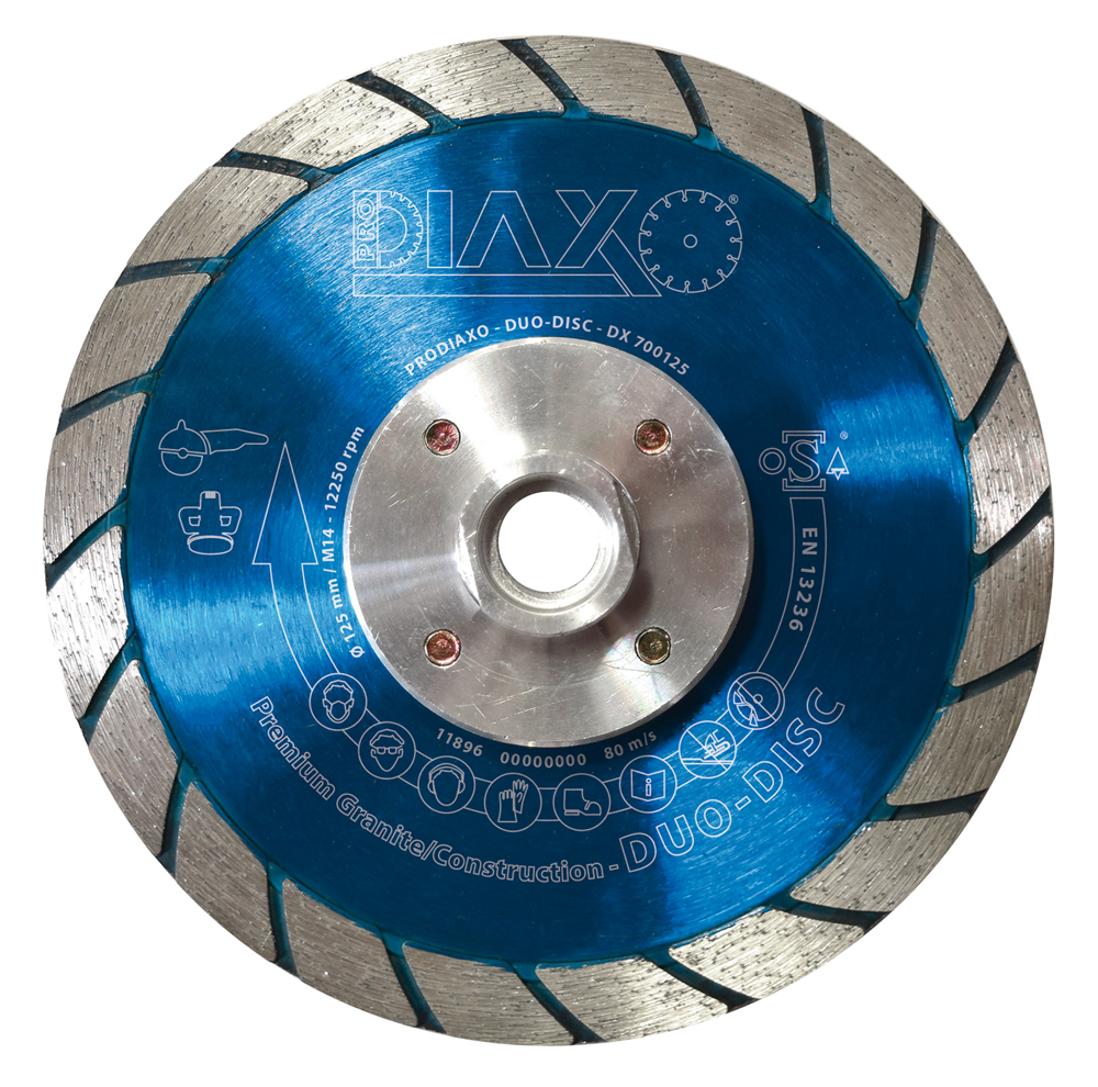 DUO-DISC 125XM14 PREM.GRANITE/CONSTRUCT. DX700125